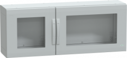 Control cabinet, (H x W x D) 500 x 1250 x 320 mm, IP65, polyester, light gray, NSYPLA5123TG