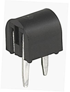 Fuse holder, 6.4 mm/MSF 125, 5 A, 125 V, PCB mounting, 0031.7505