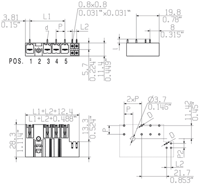 1089280000 Weidmüller PCB Connection Systems Image 3