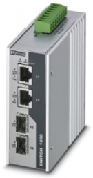 Ethernet switch, 4 ports, 1 Gbit/s, 55 VDC, 1026765