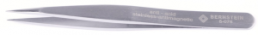 SMD tweezers, uninsulated, antimagnetic, stainless steel, 120 mm, 5-076
