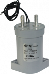 DC contactor, 1 pole, 500 A, 1 Form X, coil 24 VDC, solder connection, 7-1618387-1