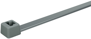 Cable tie internally serrated, polyamide, (L x W) 202 x 4.6 mm, bundle-Ø 1.5 to 50 mm, gray, -40 to 130 °C