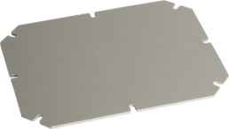 Insulating mounting plate, 25mm thickness, for enclosure H175B150mm