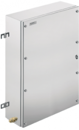 Stainless steel enclosure, (L x W x H) 200 x 350 x 550 mm, silver (RAL 7035), IP66/IP67, 1195250000