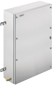 Stainless steel enclosure, (L x W x H) 150 x 350 x 550 mm, silver (RAL 7035), IP66/IP67, 1195200000