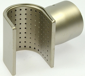 Sieve reflector ø 36.5 mm, 50 x 34 mm, 75° angled for hot-air blowers, 107308