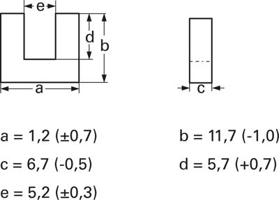 B67350A0001X027 TDK (EPCOS) Ferrite cores Image 2