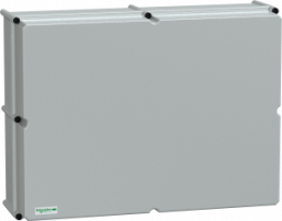 Polyester enclosure, (L x W x H) 230 x 720 x 540 mm, light gray (RAL 7035), IP66, NSYPLSC5472AG