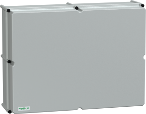 Polyester enclosure, (L x W x H) 230 x 720 x 540 mm, light gray (RAL 7035), IP66, NSYPLSC5472AG