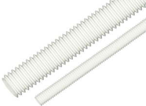Threaded rod, M3, 1000 mm, polyamide, DIN 975