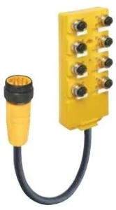 Sensor-actuator distributor, 8 x M12 (5 pole), 105477