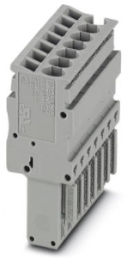 Plug, spring balancer connection, 0.08-4.0 mm², 7 pole, 24 A, 6 kV, gray, 3210677
