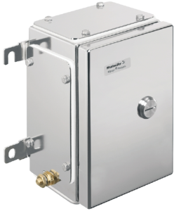 Stainless steel enclosure, (L x W x H) 133 x 152 x 229 mm, silver (RAL 7035), IP66, 1199850000