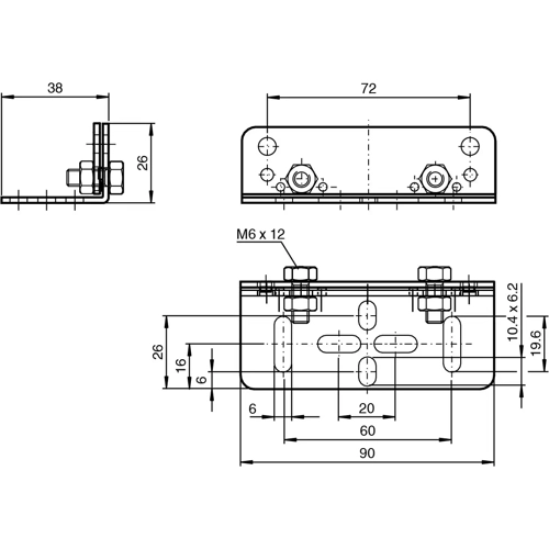 184236 PEPPERL+FUCHS Accessories for Sensors Image 2