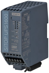 Uninterruptible power supply SITOP UPS1600, 24 V DC/10 A with IE/PN