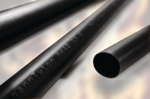 Heatshrink tubing, 4:1, (22/6 mm), polyolefine, cross-linked, black