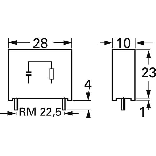 BV5801/47 Eichhoff Interference suppression filter Image 2