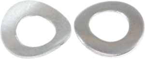 Spring washers, M4, stainless steel, DIN 137 A, 0137A00402