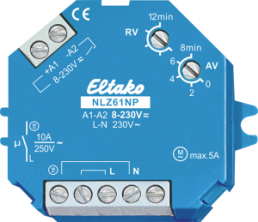 Time relay, 0 to 12 min, delayed switch-off, 1 Form A (N/O), 8-230 V, 10 A/250 VAC, NLZ61NP-UC