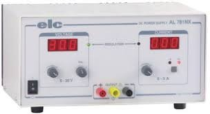 Laboratory power supply, 30 VDC, outputs: 1 (5 A), 150 W, 230 VAC, AL 781NX