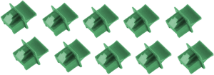 Dust protective cap, green, for RJ45 socket, BS08-01025-10