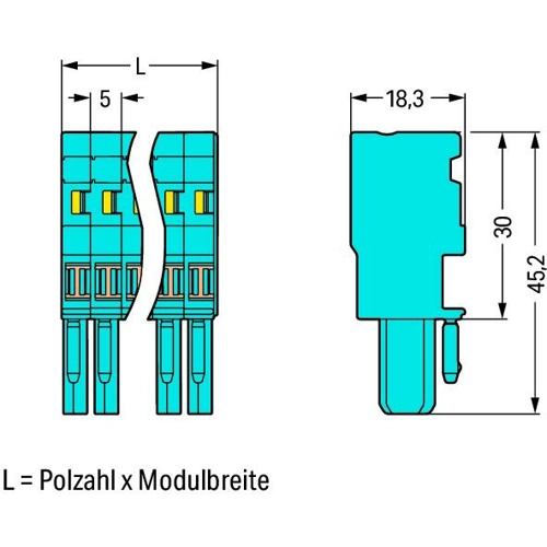 769-113/000-006 WAGO PCB Connection Systems Image 2