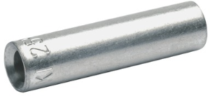 Butt connector, uninsulated, 1.5-2.5 mm², 25 mm