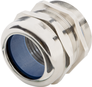 Cable gland, M20, 24 mm, Clamping range 7 to 13 mm, IP68, silver, 53113520