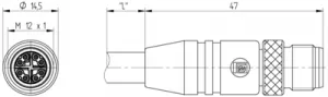 16002 Lumberg Automation Sensor-Actuator Cables