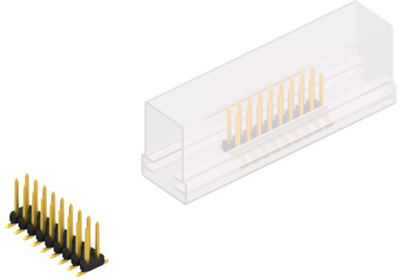 SLY8SMD06218GSM Fischer Elektronik PCB Connection Systems