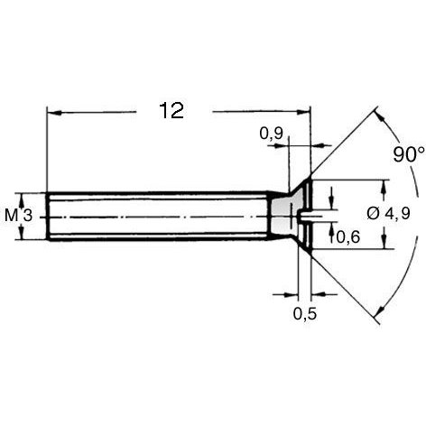 001.71.351 Ettinger Screws, Threaded Rods Image 2