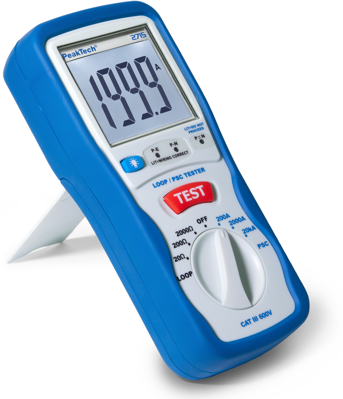 P 2715 PeakTech VDE testers, Installation testers, Insulation testers Image 2
