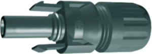 MC4 jack, 4.0-6.0 mm², cable Ø 5.9 to 8.8 mm, 1 kV, 39 A, 32.0016P0001-UR
