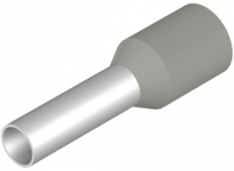 Insulated Wire end ferrule, 4.0 mm², 18 mm/10 mm long, gray, 9026010000