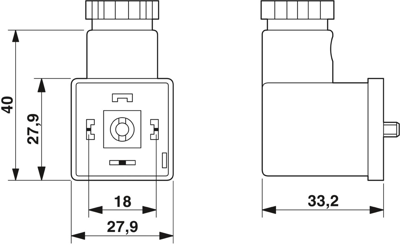 1452165 Phoenix Contact DIN Valve Connectors Image 2