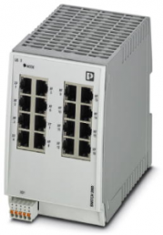 Ethernet switch, managed, 16 ports, 1 Gbit/s, 24 VDC, 2702908