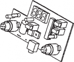 PCB control, Weller T0058748903 for desoldering station WDD 161V