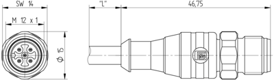 108423 Lumberg Automation Sensor-Actuator Cables Image 2