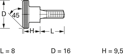 BYB-3-13H622 by.B Screws, Threaded Rods Image 2