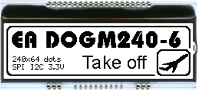 EA DOGM240W-6 DISPLAY VISIONS LED-Modules