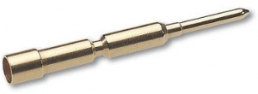 Pin contact, 0.14-1.0 mm², AWG 26-18, crimp connection, gold-plated, 74033001