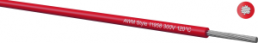 TPE-switching strand, UL-Style 11958, 0.34 mm², AWG 22-19, red, outer Ø 1.4 mm