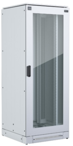 42 HE network cabinet, (H x W x D) 2120 x 800 x 800 mm, IP20, sheet steel, light gray, 01.157.005.1-024