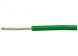 PVC-Stranded wire, high flexible, LiYv, 0.25 mm², AWG 24, green, outer Ø 1.3 mm