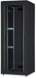 36 HE network cabinet, (H x W x D) 1787 x 800 x 800 mm, IP20, sheet steel, black, DN-19 36U-8/8-B-1