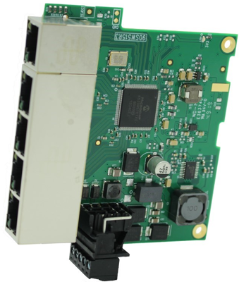 SW-115 BRAINBOXES Industrial ethernet switches Image 1