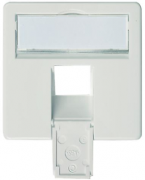 Central plate for junction boxes, white, 100020623