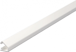 Mini cable duct, (L x W x H) 2000 x 9 x 4.5 mm, PVC, white, 6150268