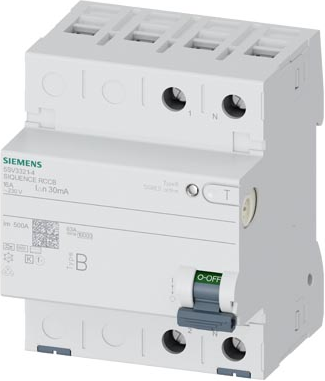 5SV3321-4 Siemens FI Circuit Breakers Image 1